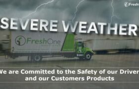 FreshOne Drivers Steer Clear of the Storm