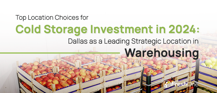Top Location Choices for Cold Storage Investment in 2024:  Dallas as a Leading Strategic Location in Warehousing